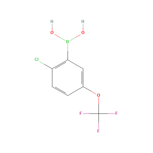 2-Chloro-5-(trifluoromethoxy)phenylboronic acid (CAS: 1022922-16-2) - Related Chemical Product