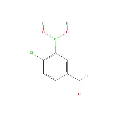 2-Chloro-5-formylphenylboronic acid (CAS: 1150114-78-5) - Related Chemical Product