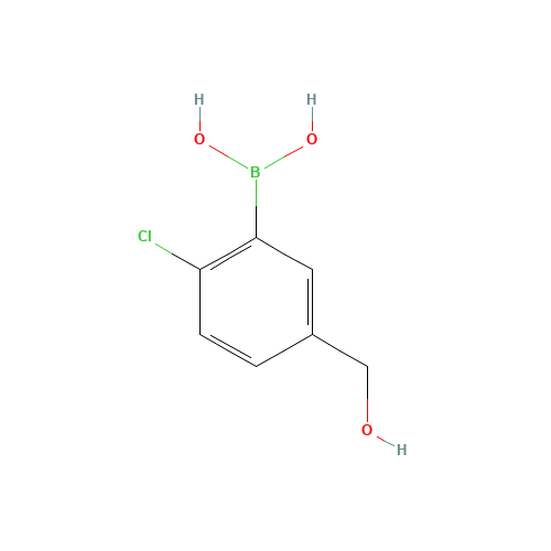 2-Chloro-5-hydroxymethylphenylboronic acid (CAS: 1003042-59-8) - Related Chemical Product