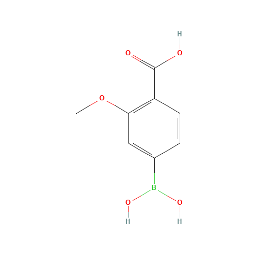 3-Methoxy-4-carboxyphenylboronic acid (CAS: 851335-12-1) - Related Chemical Product