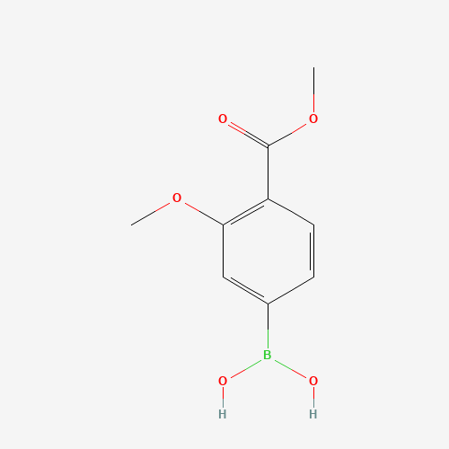 3-Methoxy-4-methoxycarbonylphenylboronic acid (CAS: 603122-41-4) - Related Chemical Product