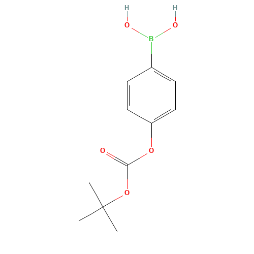 4-(tert-Butoxycarboxy)phenylboronic acid (CAS: 380430-70-6) - Related Chemical Product