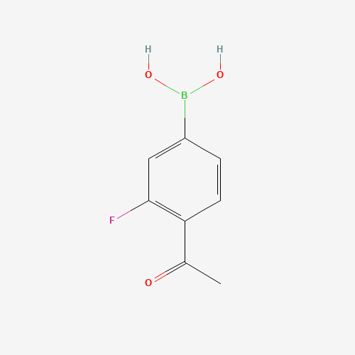 4-Acetyl-3-fluorophenylboronic acid (CAS: 481725-35-3) - Related Chemical Product