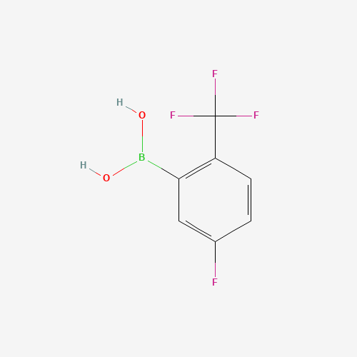 5-Fluoro-2-(trifluoromethyl)phenylboronic acid (CAS: 928053-97-8) - Related Chemical Product