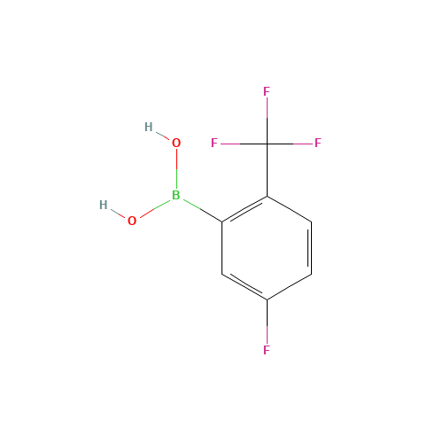 5-Fluoro-2-(trifluoromethyl)phenylboronic acid (CAS: 928053-97-8) - Related Chemical Product