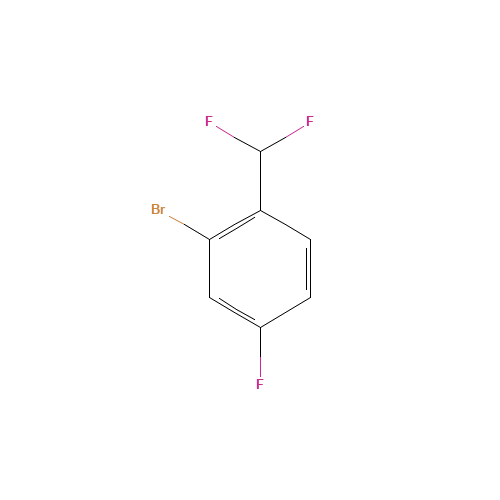 2-Bromo-1-(difluoromethyl)-4-fluorobenzene (CAS: 845866-81-1) - Related Chemical Product
