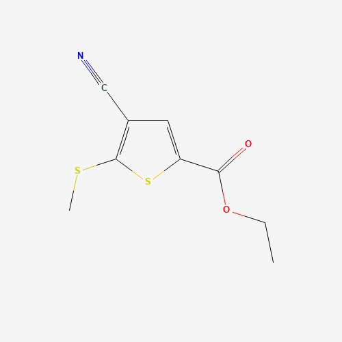 Ethyl 4-cyano-5-(methylthio)thiophene-2-carboxylate (CAS: 116170-84-4) - Related Chemical Product