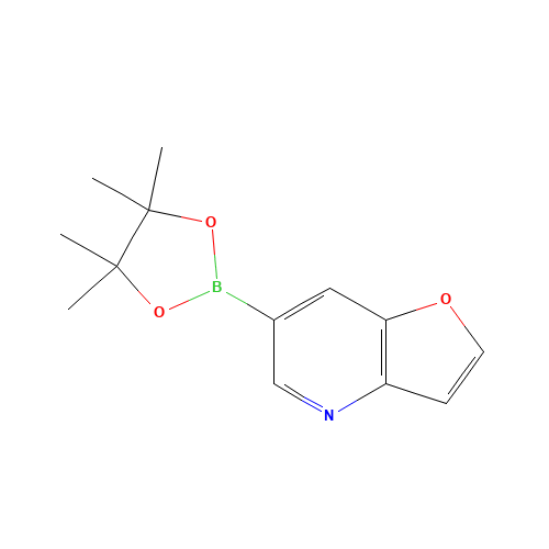6-(4,4,5,5-Tetramethyl-1,3,2-dioxaborolan-2-yl)-furo[3,2-b]pyridine (CAS: 1188539-34-5) - Related Chemical Product