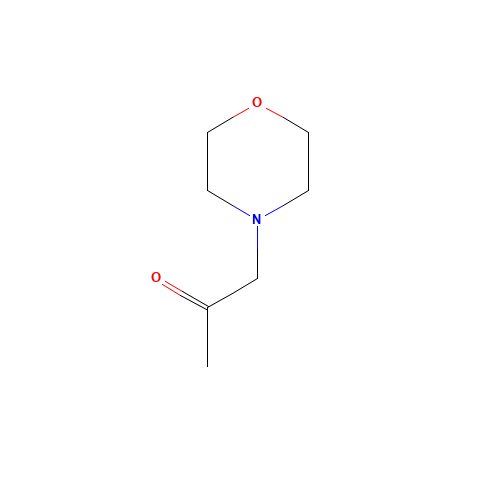 1-Morpholin-4-ylacetone (CAS: 6704-35-4) - Chemical Structure and Molecular Formula 