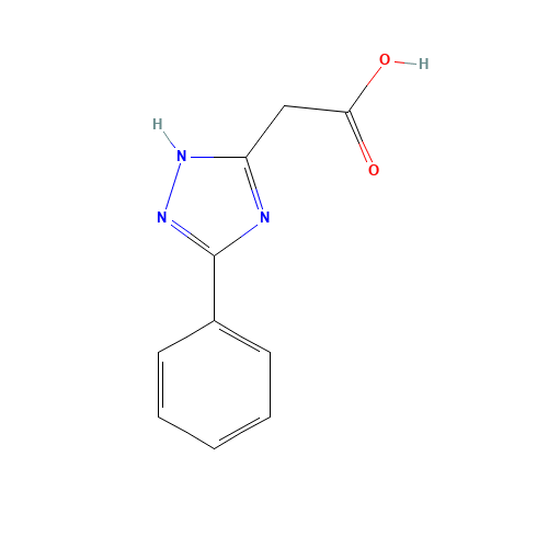 (5-Phenyl-4H-1,2,4-triazol-3-yl)acetic acid (CAS: 328084-14-6) - Related Chemical Product