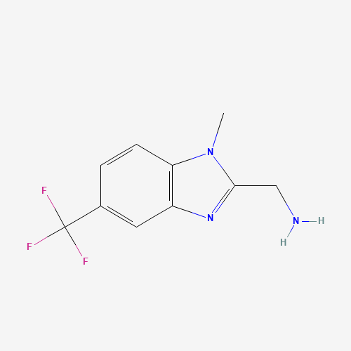 [1-Methyl-5-(trifluoromethyl)-1H-benzimidazol-2-yl]methylamine (CAS: 828241-99-2) - Related Chemical Product