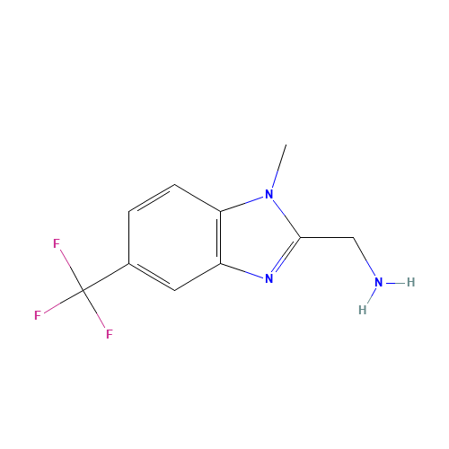 [1-Methyl-5-(trifluoromethyl)-1H-benzimidazol-2-yl]methylamine (CAS: 828241-99-2) - Related Chemical Product