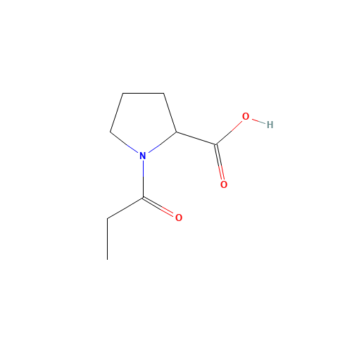 1-Propionylpyrrolidine-2-carboxylic acid (CAS: 59785-64-7) - Related Chemical Product