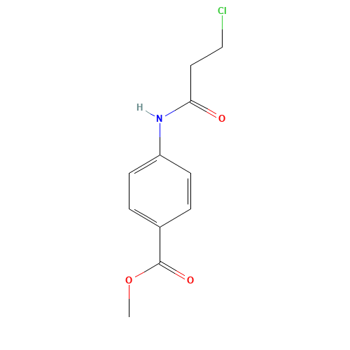 Methyl 4-[(3-chloropropanoyl)amino]benzoate (CAS: 160313-42-8) - Related Chemical Product