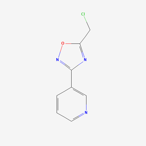 3-[5-(Chloromethyl)-1,2,4-oxadiazol-3-yl]pyridine (CAS: 15328-03-7) - Related Chemical Product