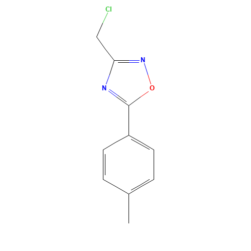 3-(Chloromethyl)-5-(4-methylphenyl)-1,2,4-oxadiazole (CAS: 73217-33-1) - Related Chemical Product