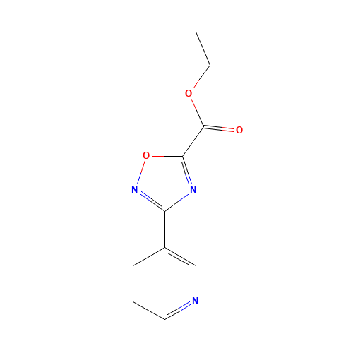 Ethyl 3-pyridin-4-yl-1,2,4-oxadiazole-5-carboxylate (CAS: 163719-72-0) - Related Chemical Product