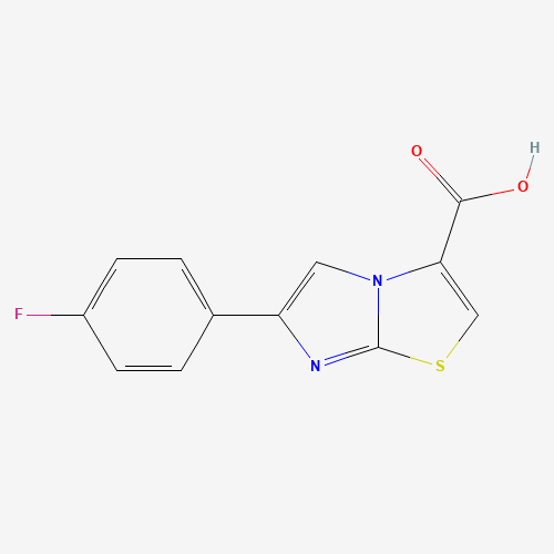 6-(4-Fluorophenyl)imidazo[2,1-b][1,3]thiazole-3-carboxylic acid (CAS: 912770-37-7) - Related Chemical Product