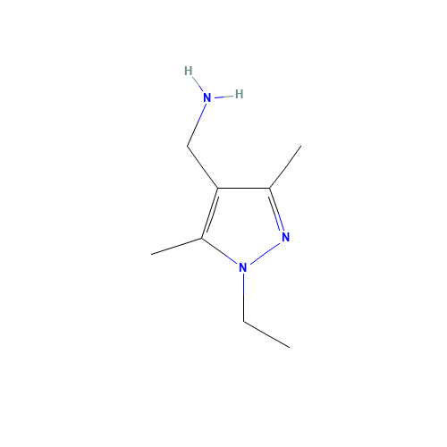 (1-Ethyl-3,5-dimethyl-1H-pyrazol-4-yl)methylamine (CAS: 936940-14-6) - Related Chemical Product