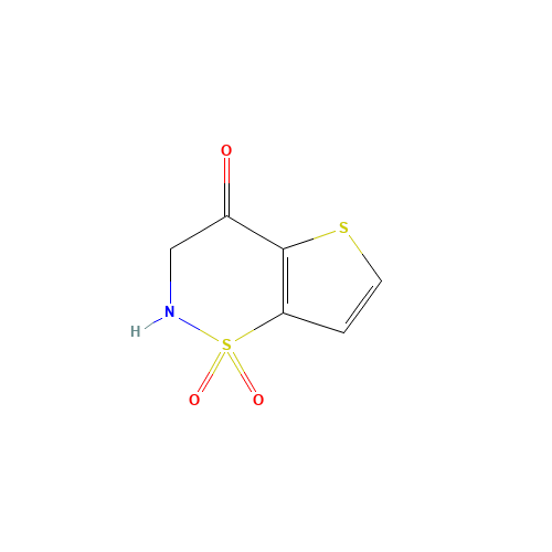 2,3-Dihydro-4H-thieno[2,3-e][1,2]thiazin-4-one 1,1-dioxide (CAS: 948007-59-8) - Related Chemical Product