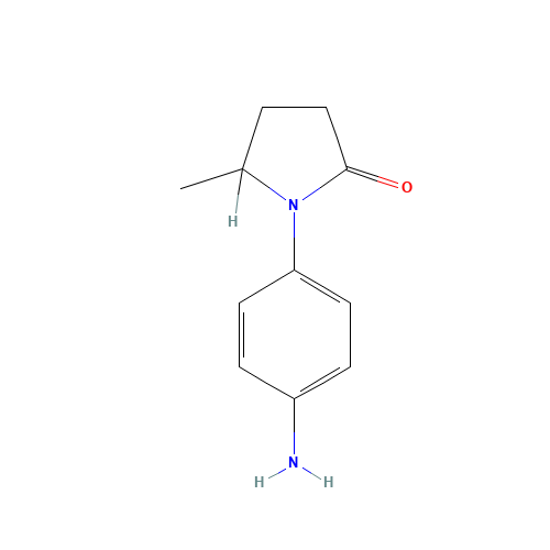 1-(4-Aminophenyl)-5-methylpyrrolidin-2-one (CAS: 13691-28-6) - Related Chemical Product