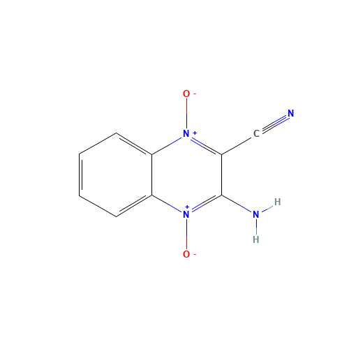 3-Aminoquinoxaline-2-carbonitrile 1,4-dioxide (CAS: 23190-84-3) - Related Chemical Product