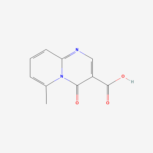 6-Methyl-4-oxo-4H-pyrido[1,2-a]pyrimidine-3-carboxylic acid (CAS: 32092-27-6) - Chemical Structure and Molecular Formula 