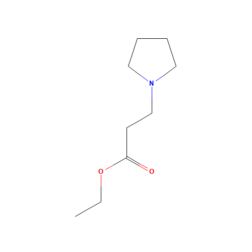 Ethyl 3-pyrrolidin-1-ylpropanoate (CAS: 6317-35-7) - Related Chemical Product