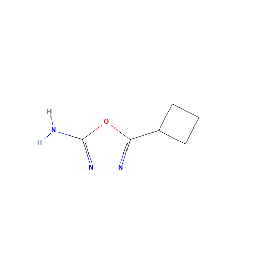 5-Cyclobutyl-1,3,4-oxadiazol-2-amine (CAS: 89464-84-6) - Related Chemical Product