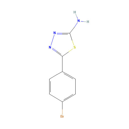 5-(4-Bromophenyl)-1,3,4-thiadiazol-2-amine (CAS: 13178-12-6) - Related Chemical Product