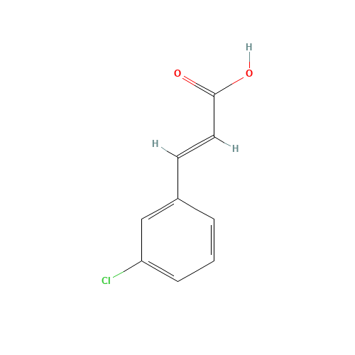 (2E)-3-(3-Chlorophenyl)acrylic acid (CAS: 14473-90-6) - Related Chemical Product