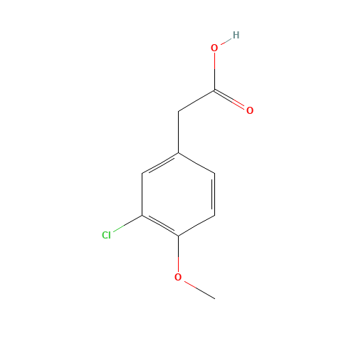 (3-Chloro-4-methoxyphenyl)acetic acid (CAS: 13721-20-5) - Related Chemical Product