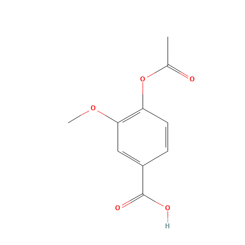 4-(Acetyloxy)-3-methoxybenzoic acid (CAS: 10543-12-1) - Related Chemical Product