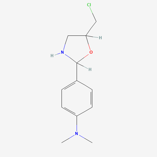 N-{4-[5-(Chloromethyl)-1,3-oxazolidin-2-yl]-phenyl}-N,N-dimethylamine (CAS: 17996-49-5) - Related Chemical Product