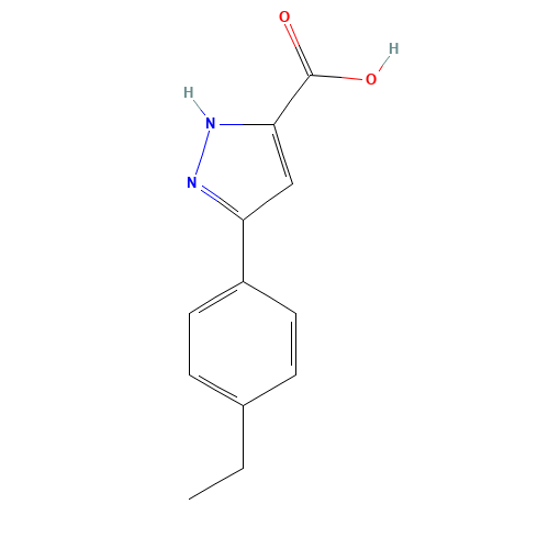 3-(4-Ethylphenyl)-1H-pyrazole-5-carboxylic acid (CAS: 890591-84-1) - Related Chemical Product