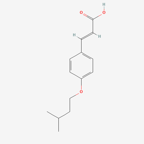 (2E)-3-[4-(3-Methylbutoxy)phenyl]acrylic acid (CAS: 20718-99-4) - Related Chemical Product
