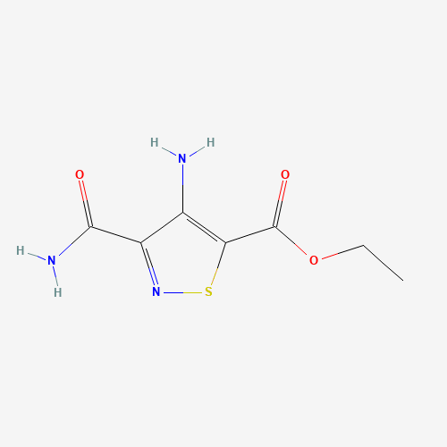 Ethyl 4-amino-3-(aminocarbonyl)isothiazole-5-carboxylate (CAS: 54968-74-0) - Related Chemical Product