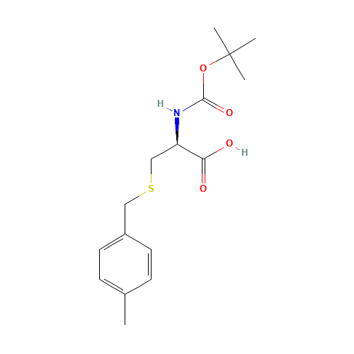2-[(tert-Butoxycarbonyl)amino]-3-[(4-methylbenzyl) thio]propanoic acid (CAS: 61925-78-8) - Related Chemical Product