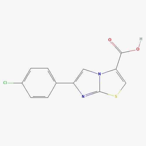 6-(4-Chlorophenyl)imidazo[2,1-b][1,3]thiazole-3-carboxylic acid (CAS: 912770-34-4) - Related Chemical Product