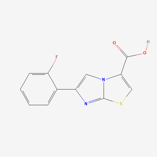 6-(2-Fluorophenyl)imidazo[2,1-b][1,3]thiazole-3-carboxylic acid (CAS: 912770-16-2) - Related Chemical Product