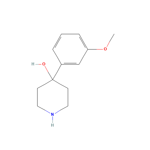 4-(3-Methoxyphenyl)piperidin-4-ol (CAS: 180161-15-3) - Related Chemical Product