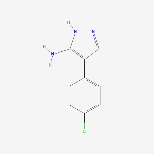 4-(4-Chlorophenyl)-1H-pyrazol-5-amine (CAS: 40545-65-1) - Related Chemical Product