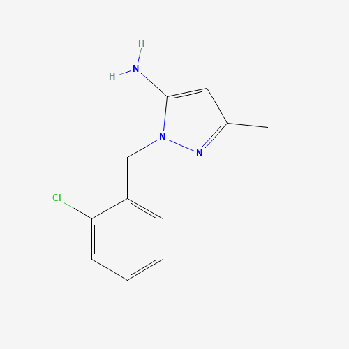1-(2-Chlorobenzyl)-3-methyl-1H-pyrazol-5-amine (CAS: 3524-40-1) - Related Chemical Product