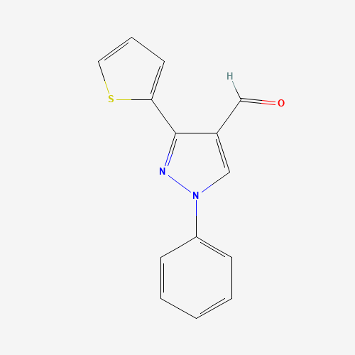 1-Phenyl-3-(2-thienyl)-1H-pyrazole-4-carbaldehyde (CAS: 210825-11-9) - Related Chemical Product