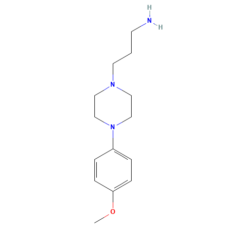 3-[4-(4-Methoxyphenyl)piperazin-1-yl]-propan-1-amine (CAS: 40255-50-3) - Related Chemical Product