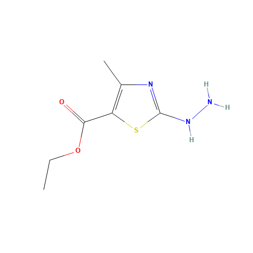 Ethyl 2-hydrazino-4-methyl-1,3-thiazole-5-carboxylate (CAS: 52481-66-0) - Related Chemical Product