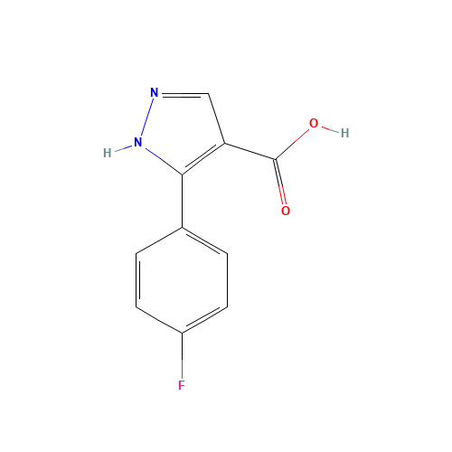 3-(4-Fluorophenyl)-1H-pyrazole-4-carboxylic acid (CAS: 618383-44-1) - Related Chemical Product