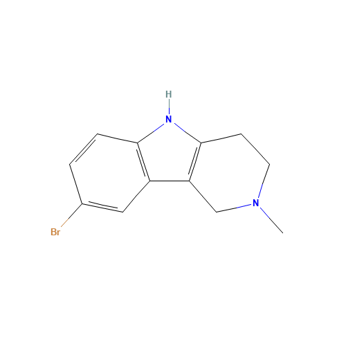 8-Bromo-2-methyl-2,3,4,5-tetrahydro-1H-pyrido[4,3-b]indole (CAS: 5055-01-6) - Related Chemical Product