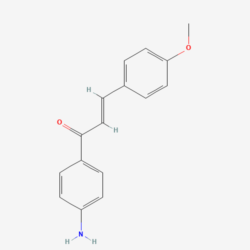 (2E)-1-(4-Aminophenyl)-3-(4-methoxyphenyl)prop-2-en-1-one (CAS: 25870-73-9) - Related Chemical Product
