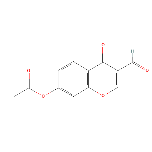 3-Formyl-4-oxo-4H-chromen-7-yl acetate (CAS: 42059-49-4) - Related Chemical Product